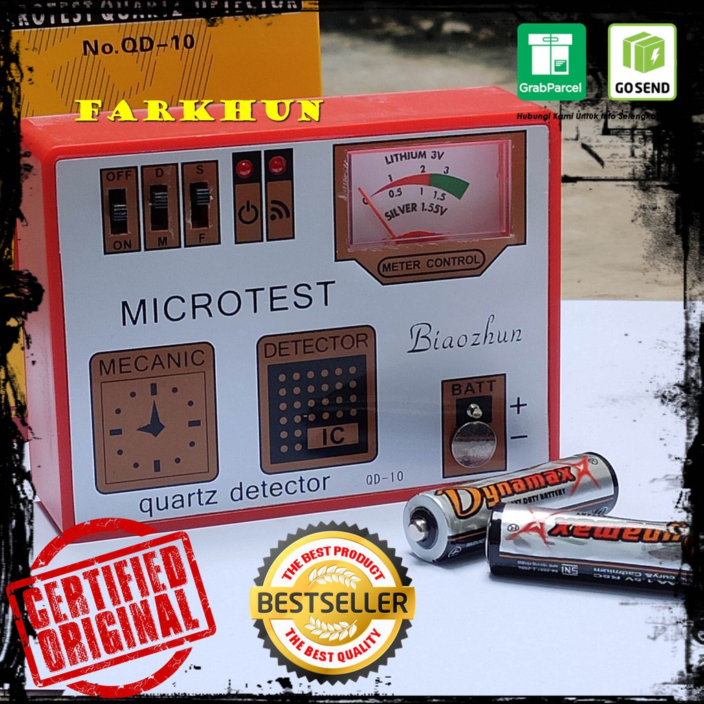 TERBAIKK MICROTEST WATCH ORIGINAL ALAT SERVICE JAM TANGAN TESTER MESIN BATTERY IC QUARTZ SIGNAL ORI
