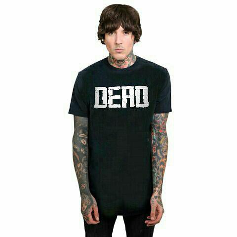 t-shirt kaos drop dead