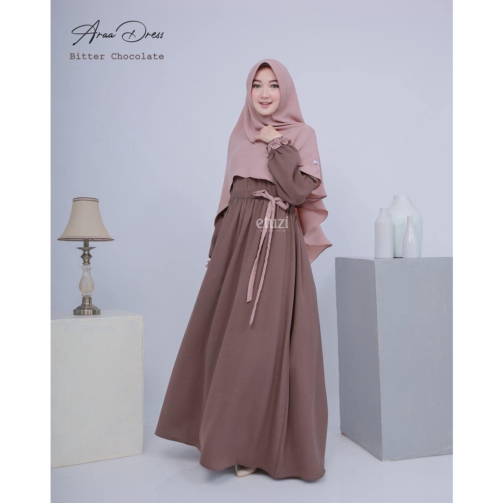 Murah Gamis Sakura | Gamis Syari saja Terlaris | Gamis Moscrep Premium Elegan