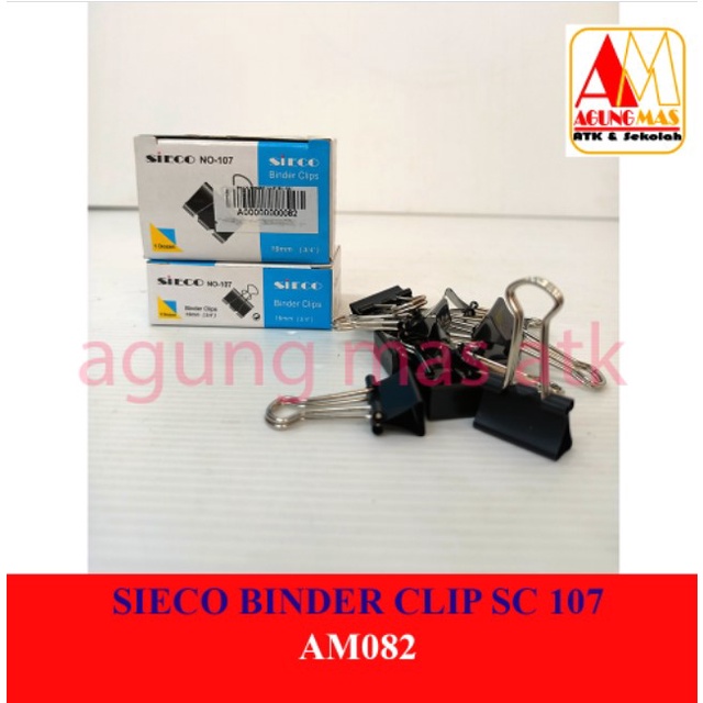 

SIECO BINDER CLIP SC-107