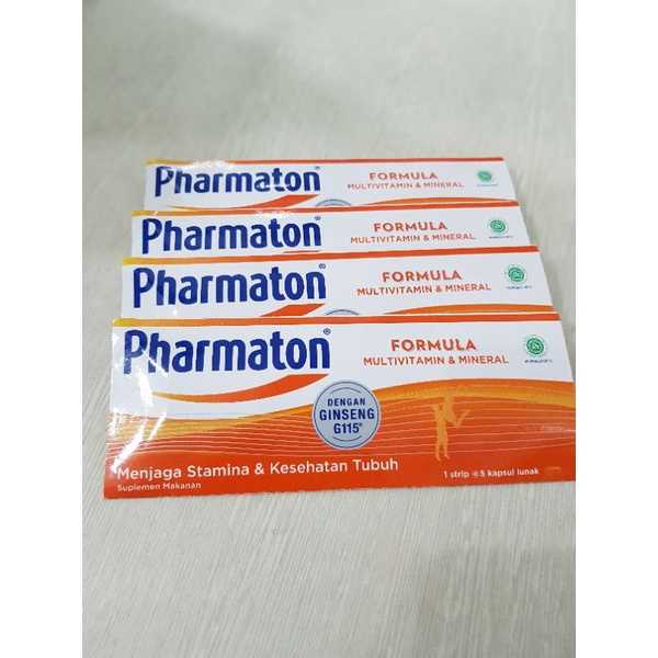 Pharmaton Formula Dengan Ginseng G115 / Multivitamin &amp; Mineral / Daya Tahan tubuh / Suplemen Makanan