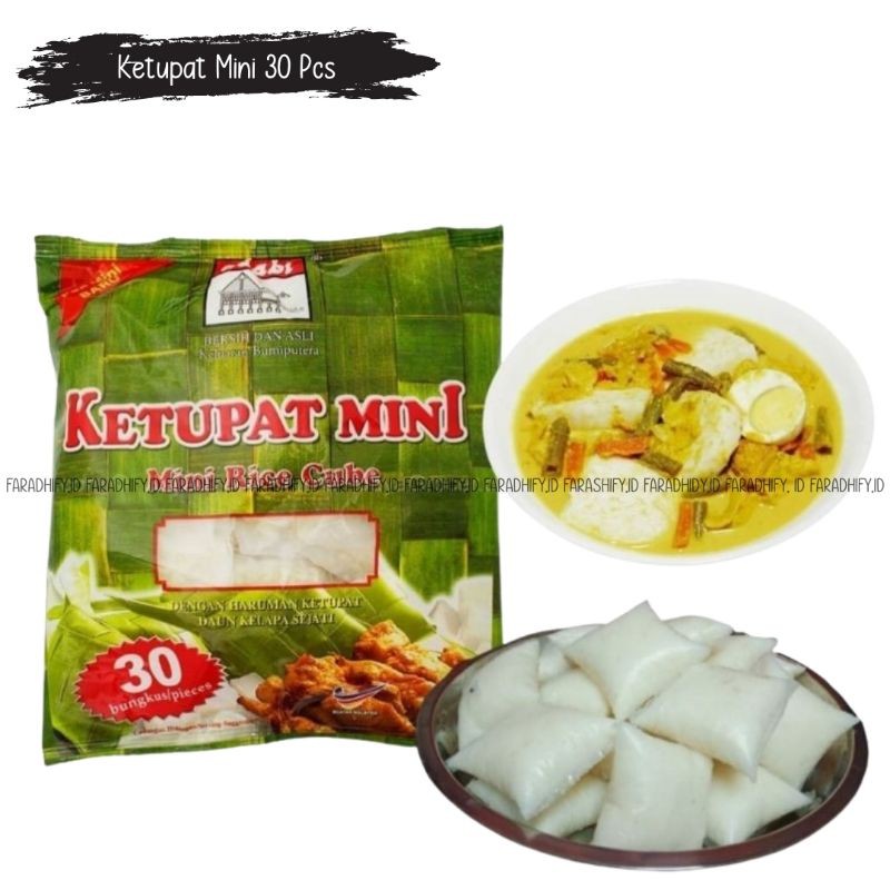 

[ FARQDHIFY ] KETUPAT MINI ADABI - MINI RICE CUBE - KETUPAT SIMPLE DAN INSTANT