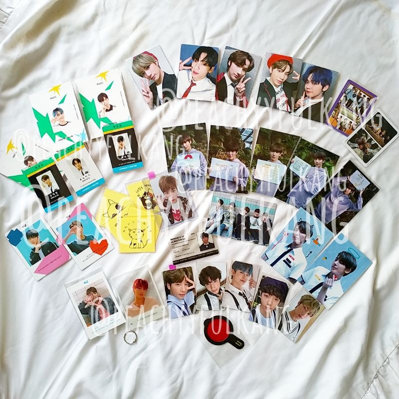 [RARE] Photocard Broadcast TXT Taehyun , Group SET Tomorrow x Together