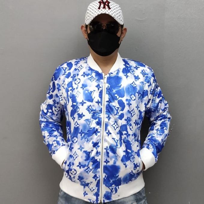 Jaket Pria Parasut Lv Louis Vuittonn Import Premium Quality Branded Terlaris....