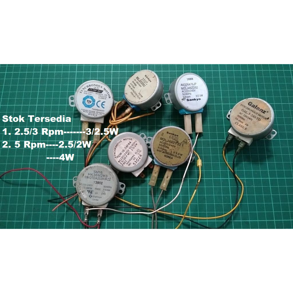 AC Motor Gearbox 220V Low Rpm