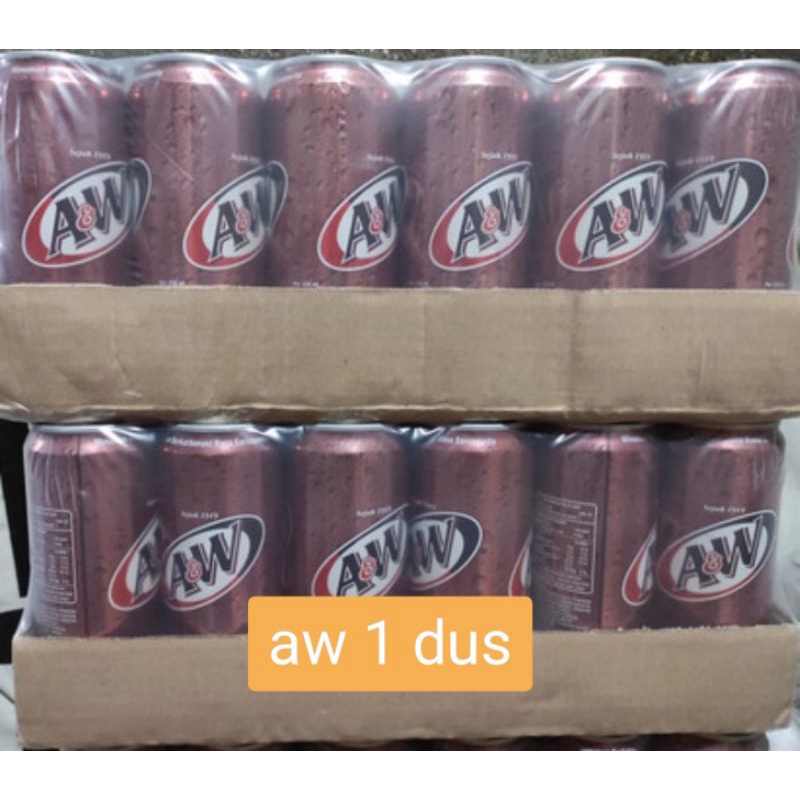 

AW 1 DUS MINUMAN KALENG A&W Imlek LEBARAN HARI RAYA IDUL FITRI HAMPERS GIFT