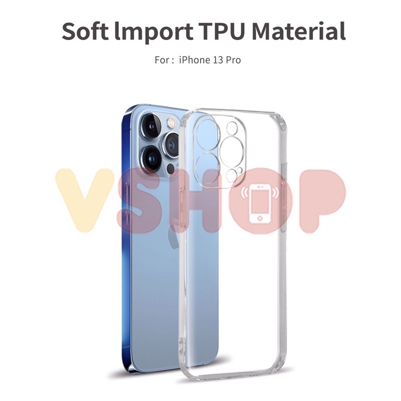 SOFTCASE TRANSPARAN IP 13 13 PRO 13 PRO MAX 13 MINI PREMIUM CASE