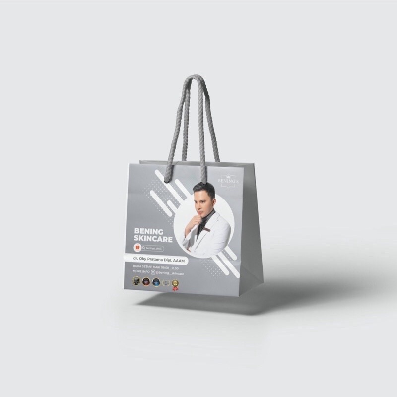 

PAPERBAG BENINGS CLINIC SILVER