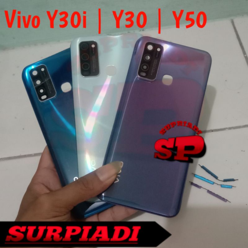 Backdoor Casing Kesing Housing Fullset + Tulang Bezel Vivo Y50 Y30 Y30i Original