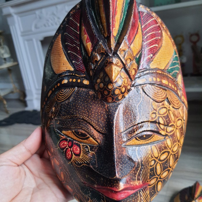 Topeng Kayu / Topeng Hiasan - Greenstopshop