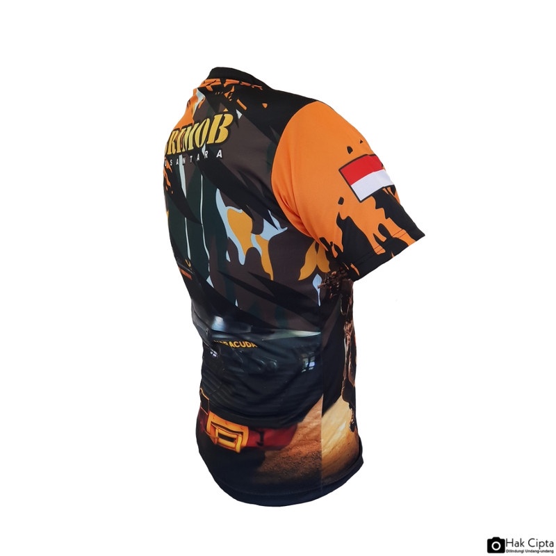 Kaos Dry Fit BRIMOB / Kaos Jersey KORPS BRIMOB Full Print - Premium I1