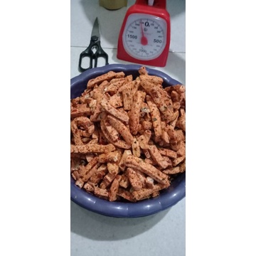 

Basreng pedas biasa
