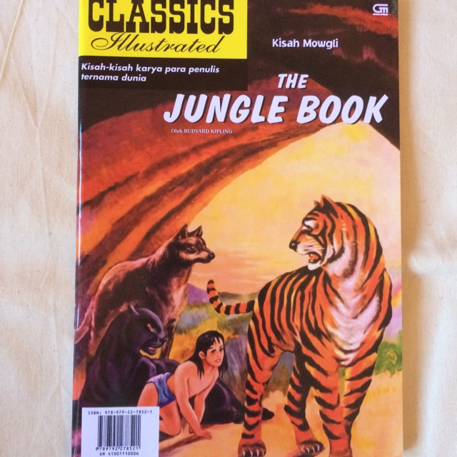 Kisah Mowgli The Jungle Book - Rudyard Kipling