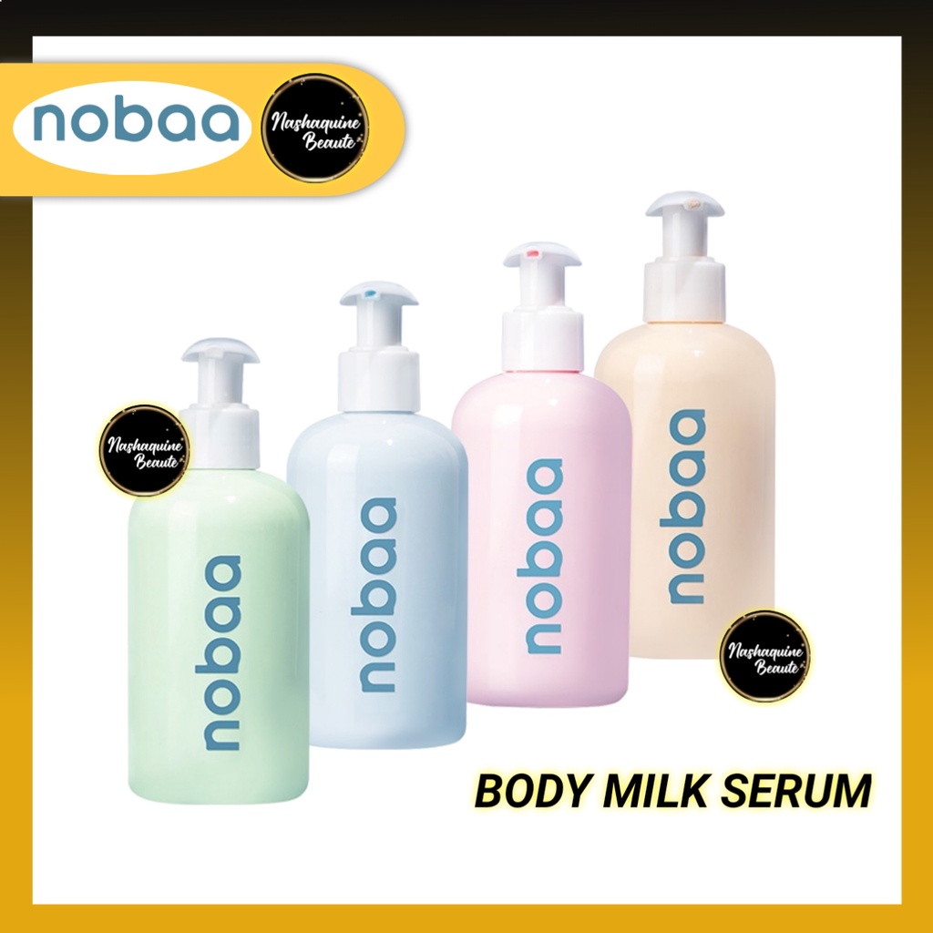 NOBAA Body Milk Serum - Body Serum Mencerahkan Tubuh