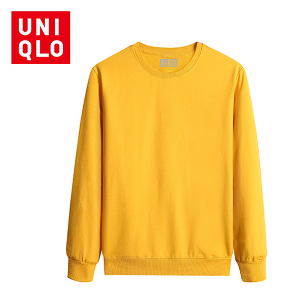 Uniqlo Sweater Outdoor Leisure Long Sleeve T-shirt Cotton Loose Hooded Sweatshirt / LOGO PRINT SABLO