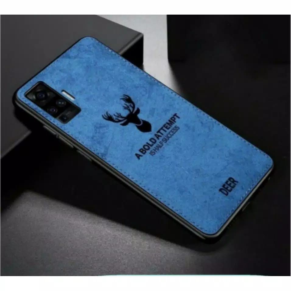 Case Deer Vivo X70 Pro / Vivo X50 Pro / Vivo X50 2020 Soft Case High Quality Premium Casing Deer Bermotif Rusa Jens