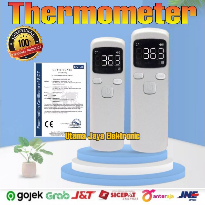 Thermometer  Infrared Digital Pengukur Suhu Tubuh Non Contack