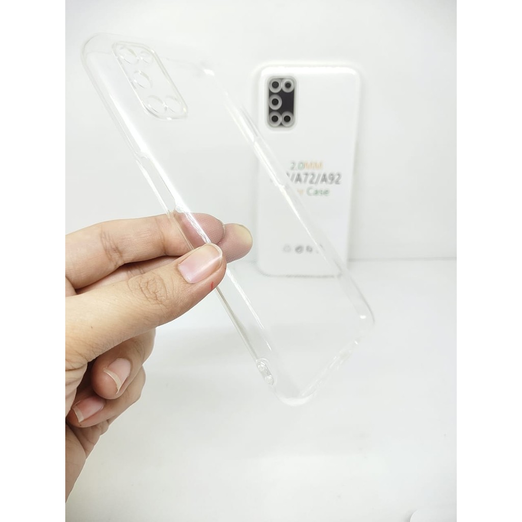 SoftCase OEM Transparan Oppo A52 A92 6.5 Inchi Clear UltraThin TEBAL 2.0mm OPPO A72 SUPER CLEAR