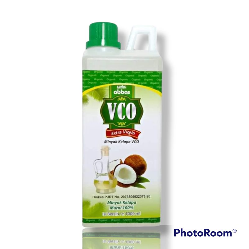 

VCO ORGANIC abbas 1000ML/Minyak kelapa murni VCO