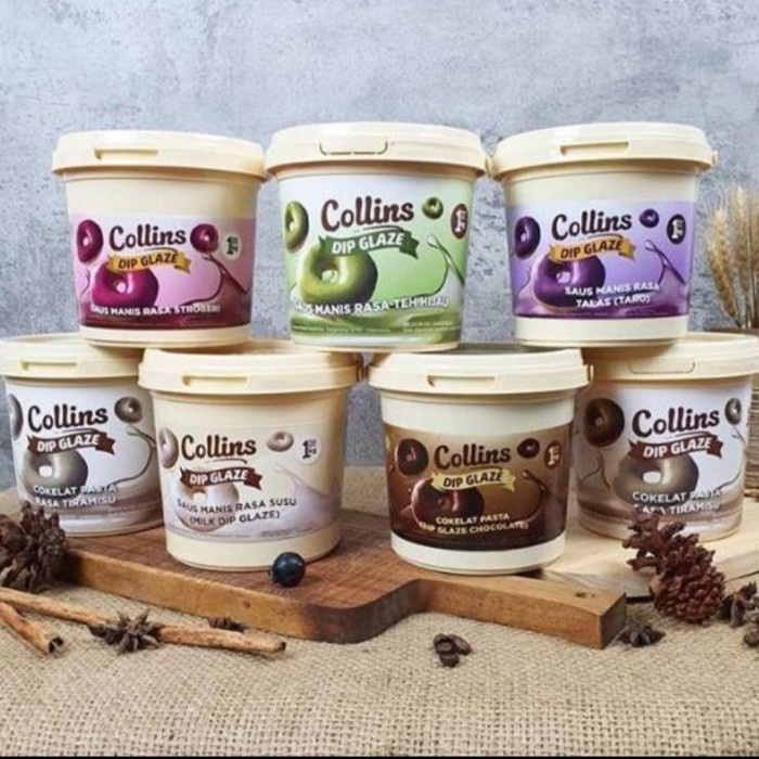 

Collins dip glaze 1kg aneka Rasa