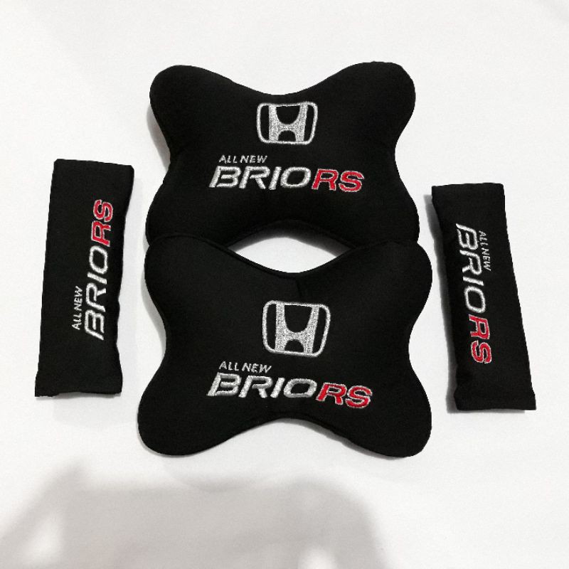 bantal mobil brio rs aksesoris interior all new brio rs