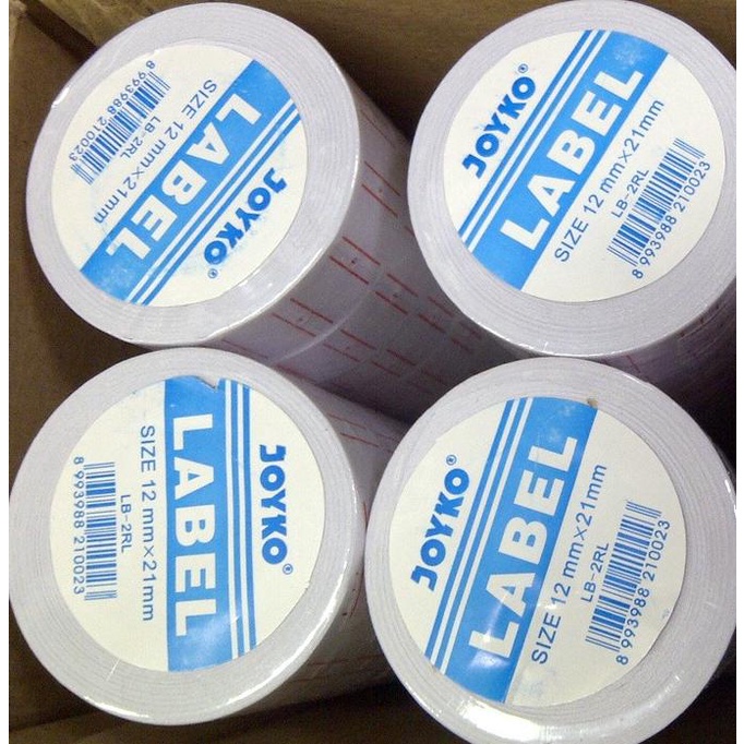 

KERTAS LABEL PRICE LABELLER JOYKO 5500M atau ALAT LABEL 1 baris