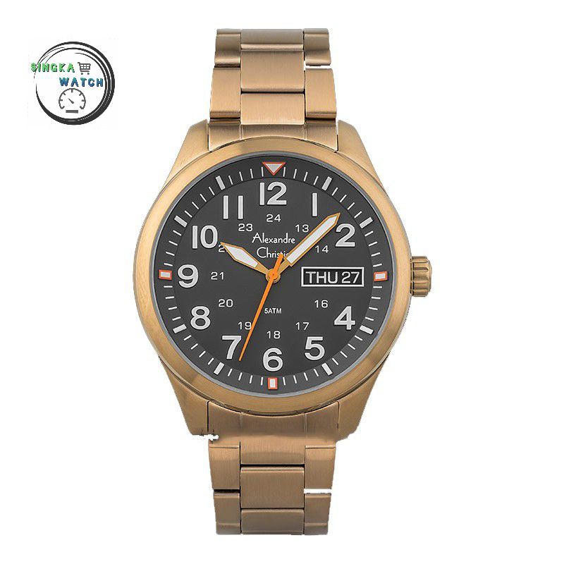 JAM TANGAN COWOK ALEXANDRECHRISTIE AC ORIGINAL SERI 6539ME