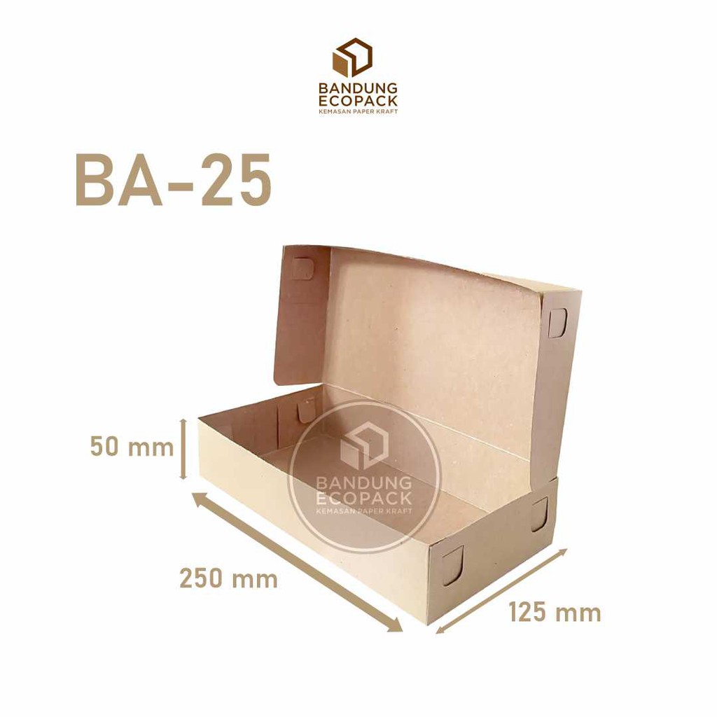 

(FREE DESAIN!!!) Box Pakaian/Snack/Donut/Bolu/Hijab Full Laminasi BA-25