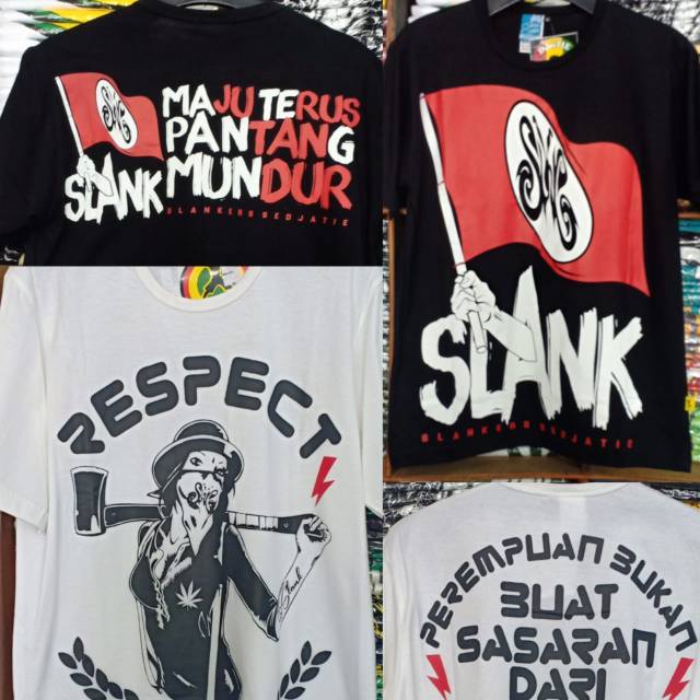 Kaos slank bendera baju slankers slanking potlot bimbim