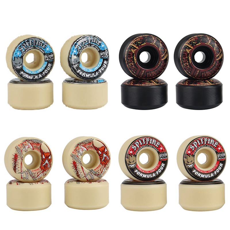 Spitfire Wheels Street Brushing Wheel Dance Board Wheel Spitfire 53mm 99Duro Skateboard Wheel,53mm 99Duro Blue