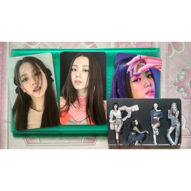 BUNDLE POB KTOWN4U BLACKPINK JISOO HOW YOU LIKE THAT PHOTOCARD