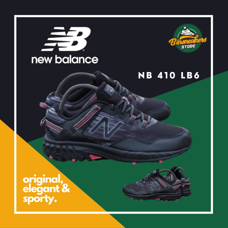 Sepatu Sneakers New Balance 410 LB6 / Sepatu Casual / Sneakers Pria / Sneakers Original Hitam