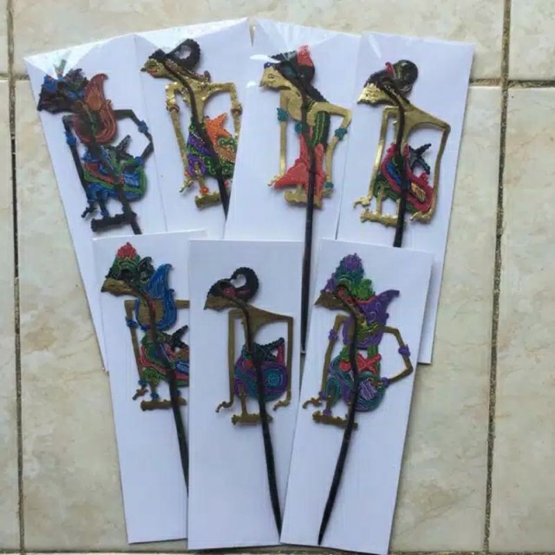 Wayang Kulit mini Souvenir Wayang murah