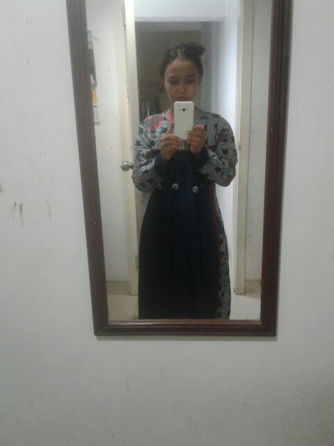 Maura Couple - Sania Ruffle Batik Couple Ori Ndoro Jawi -  Batik Modern Pekalongan