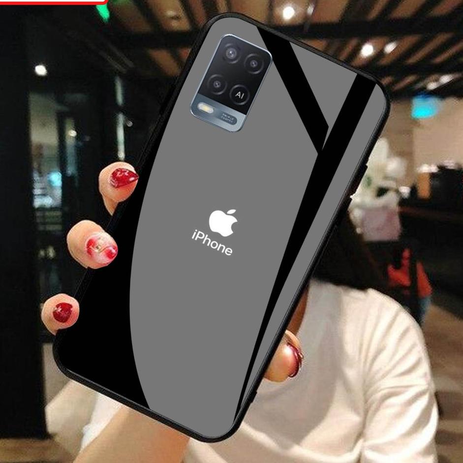 Terbaru.. [S01] Softcase Glass Kaca Oppo A54 - Casing Handphone Oppo A54 - Case Oppo A54