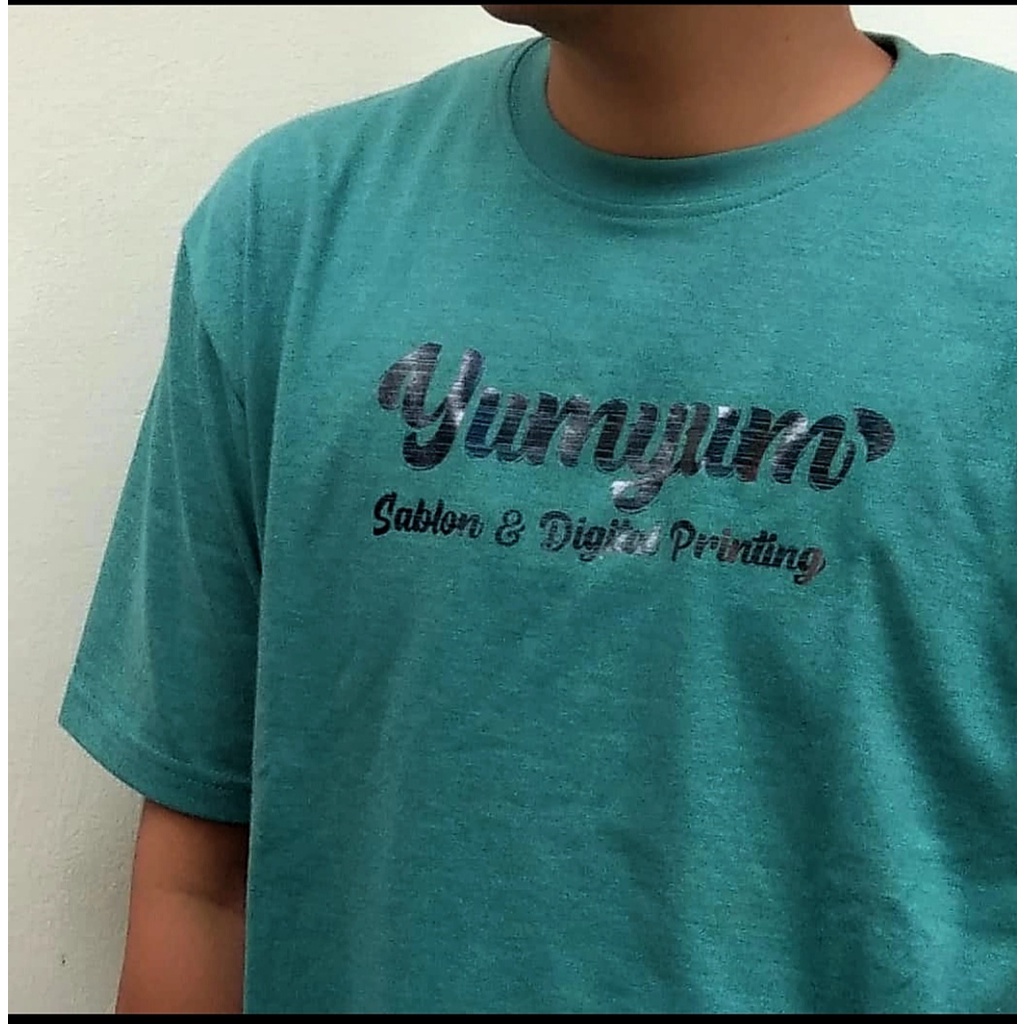 Sablon Kaos DTF Satuan, Custom (Desain Sendiri) Foto/Nama