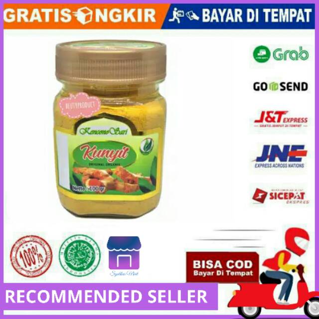 

Jamu Kunyit Bubuk Organik Original Kencono Sari