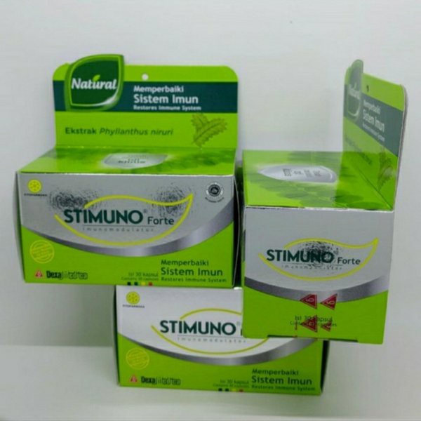 STIMUNO FORTE BOTOL ISI 30 Kapsul - Suplemen Multivitamin Imun Daya Tahan Tubuh Capsul