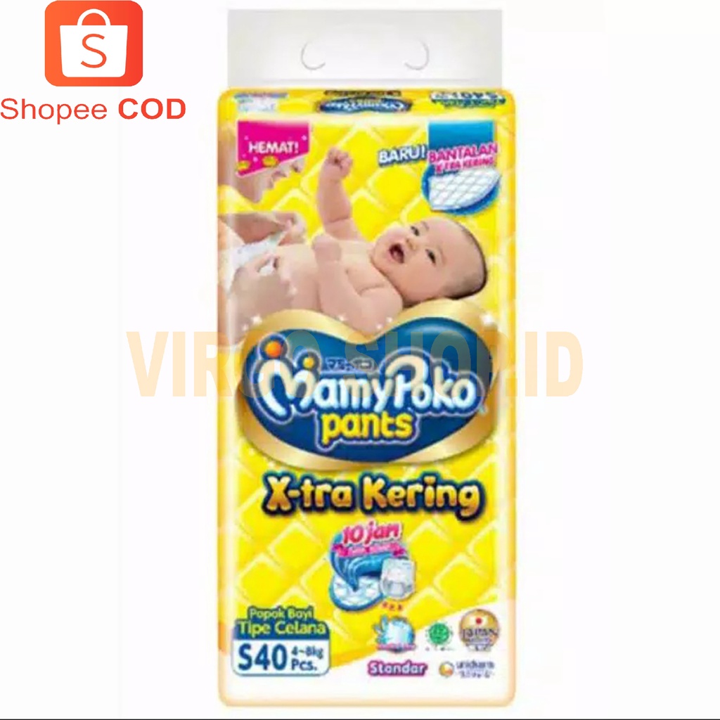 Mamypoko Pants Extra Kering S38/M32/L28/XL26/XXL24 / Mamypoko x-tra kering extra S38 M32 L28 XL26 XXL24 mamy poko S 40 M 34 M 34 L 30 L 30 XL26 XXL 24 popok sekali pakai baby pants