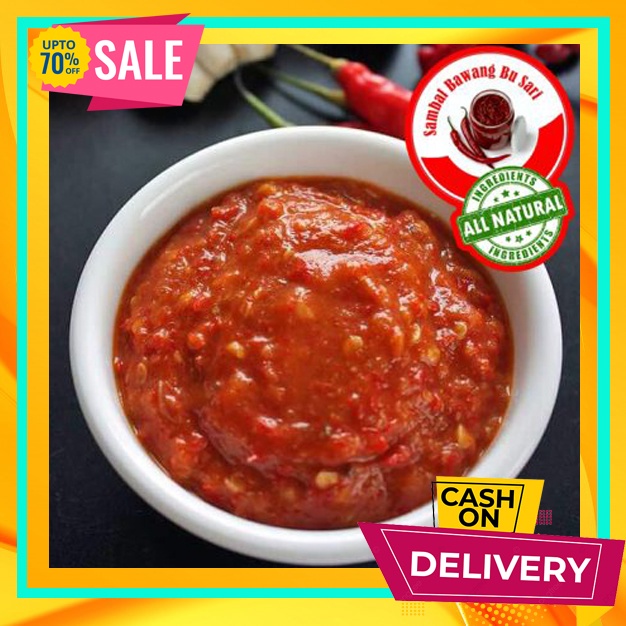 

GREEN BOYS .Sambal Bu Sari 100% Bahan Alami Sambal Bawang Sambal Terasi Citarasa Khas Indonesia