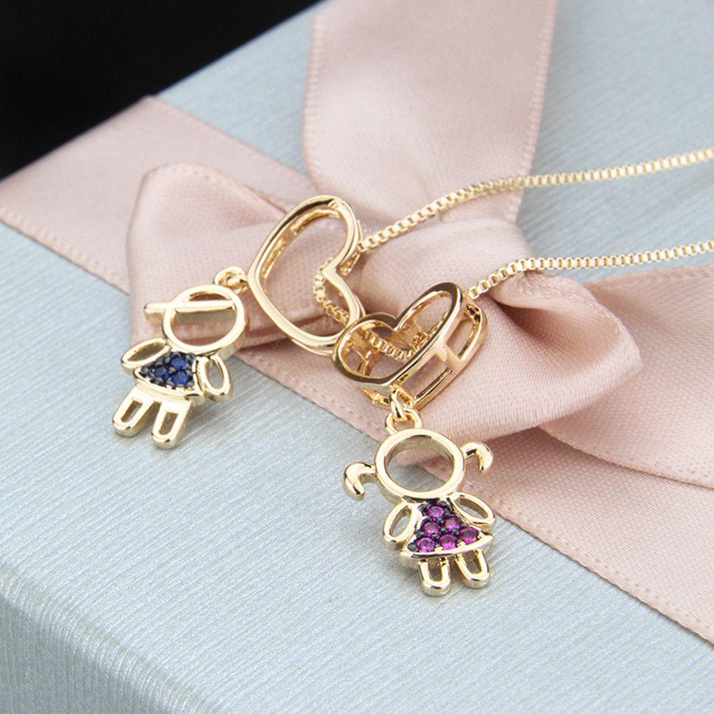 Hadiah Kalung LILY Cewek Cowok Multicolor2021Fashion Charm Love