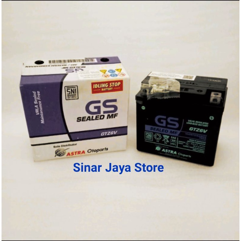 Jual JAMIN ASLI GS Astra Aki Kering Vario 125/Beat Idling/ Vario Idling