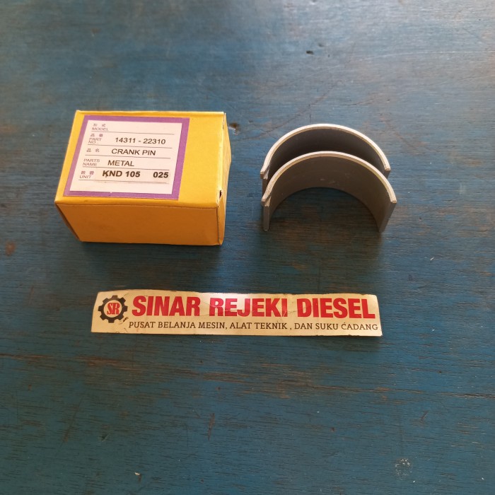 CPM Crank Pin Metal Metal Jalan Kubota RD105 KND105 KND90 oversize 0,25 0.25