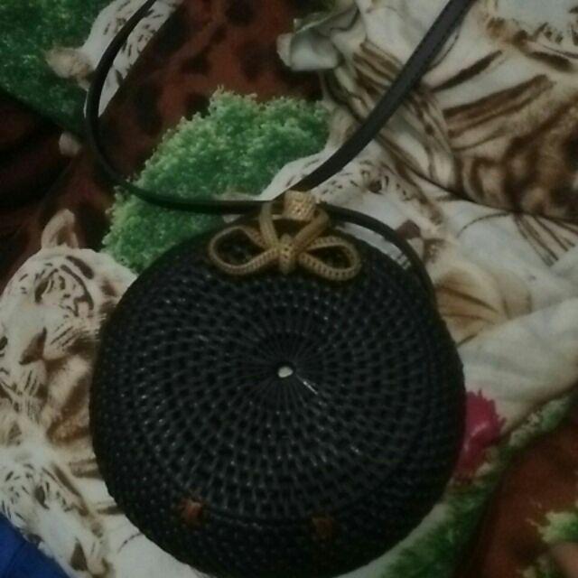 Tas Rotan Kendi / Bola Decoupage