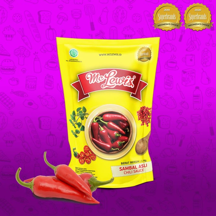 

Fe0Gg Mc Lewis Sambal Asli - 1Kg 75djgbfv