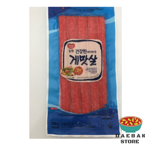 

Dongwon Korean Crab Stick 160Gr - Kepiting Stick Untuk Kimbab dan Gorengan Korea