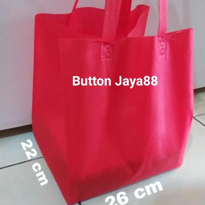 

NEW Tas spunbond pres kotak 22x22x polos.