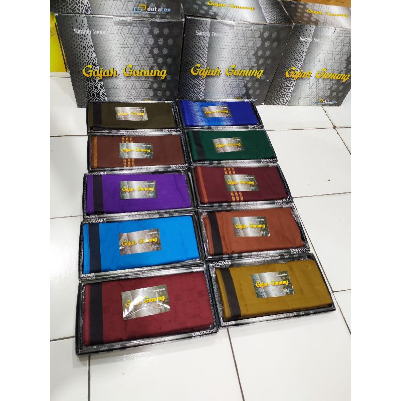 Sarung gajah gunung polos warna, doby.