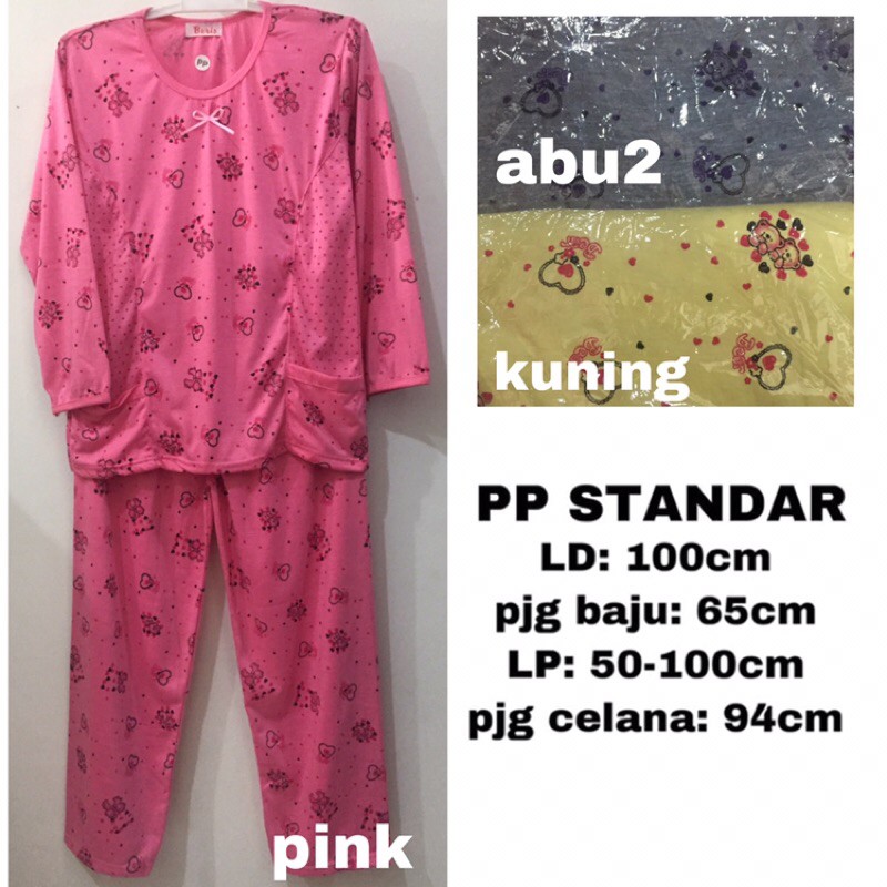 BAJU TIDUR BERIS PP STANDAR - BEARS