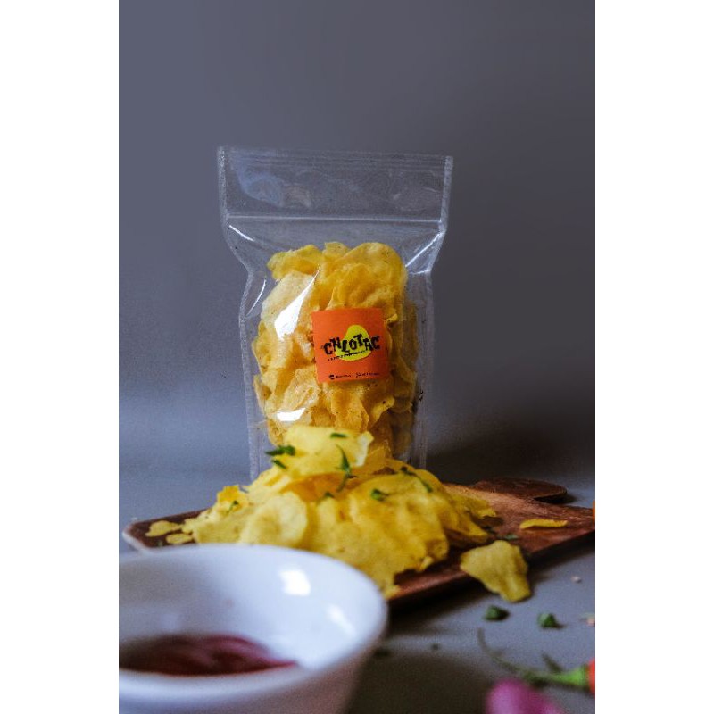 

Keripik singkong tipis signature chlotac